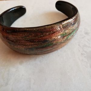Beautiful glass art bracelet